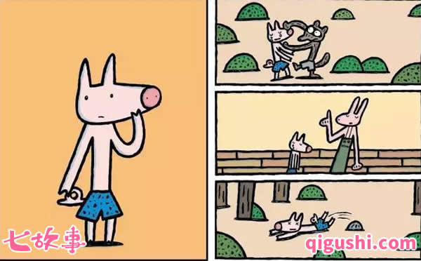 睡前绘本故事《小猪别哭了》