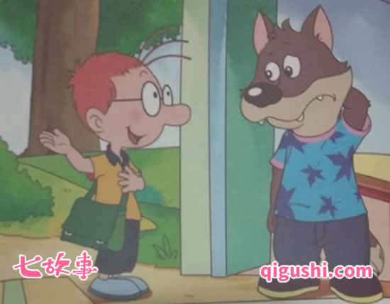 睡前故事《大狼的特别快递》